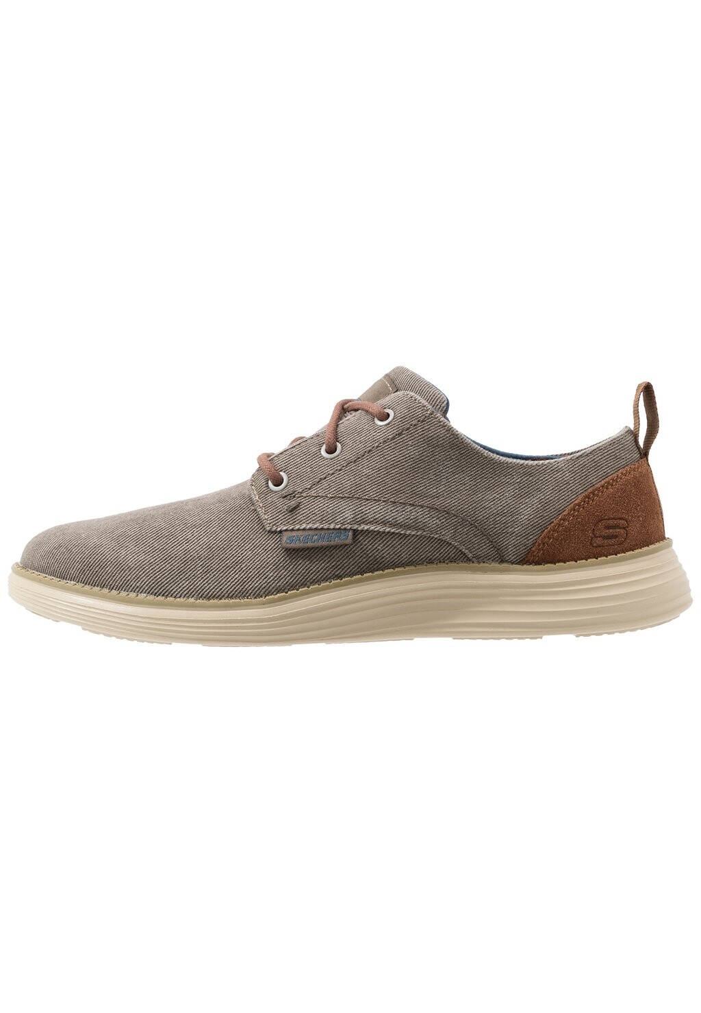 

Спортивные туфли на шнуровке Status 2.0 Skechers, цвет sand