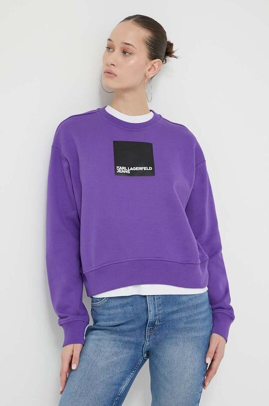 

Толстовка Karl Lagerfeld Jeans, фиолетовый
