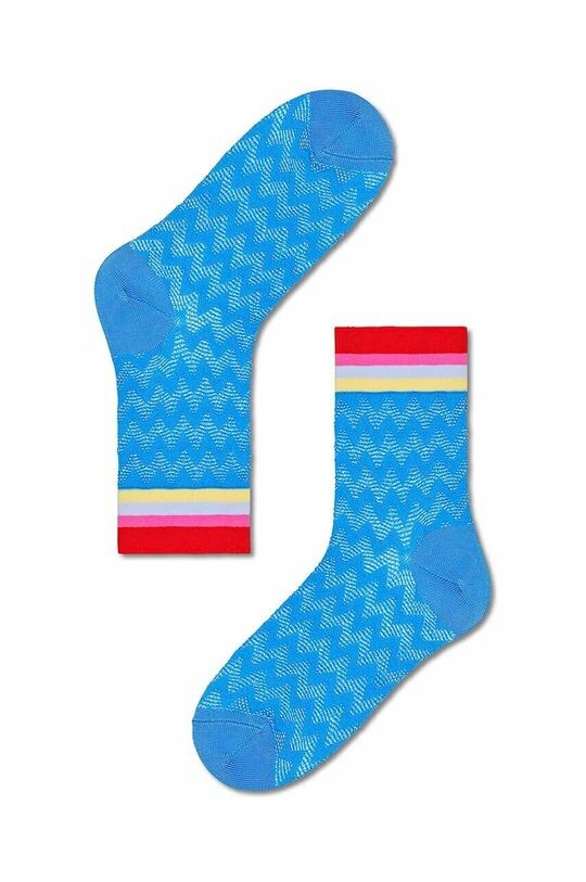 

Голубые носки до щиколотки Hysteria Fatima Happy Socks, синий