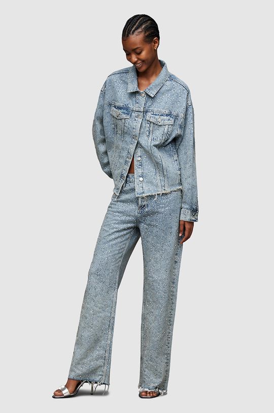 Вендел джинсы AllSaints, синий джинсы curtis с мраморной отделкой allsaints черный