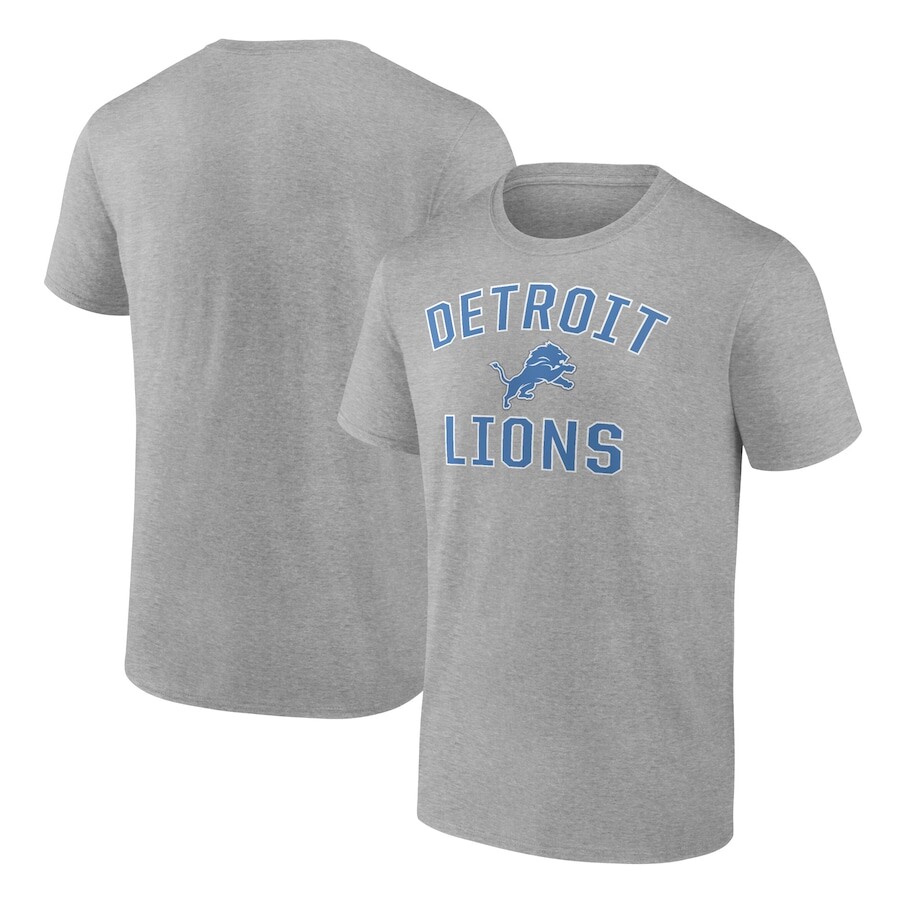 

Футболка с коротким рукавом Fanatics Branded Detroit Lions, серый