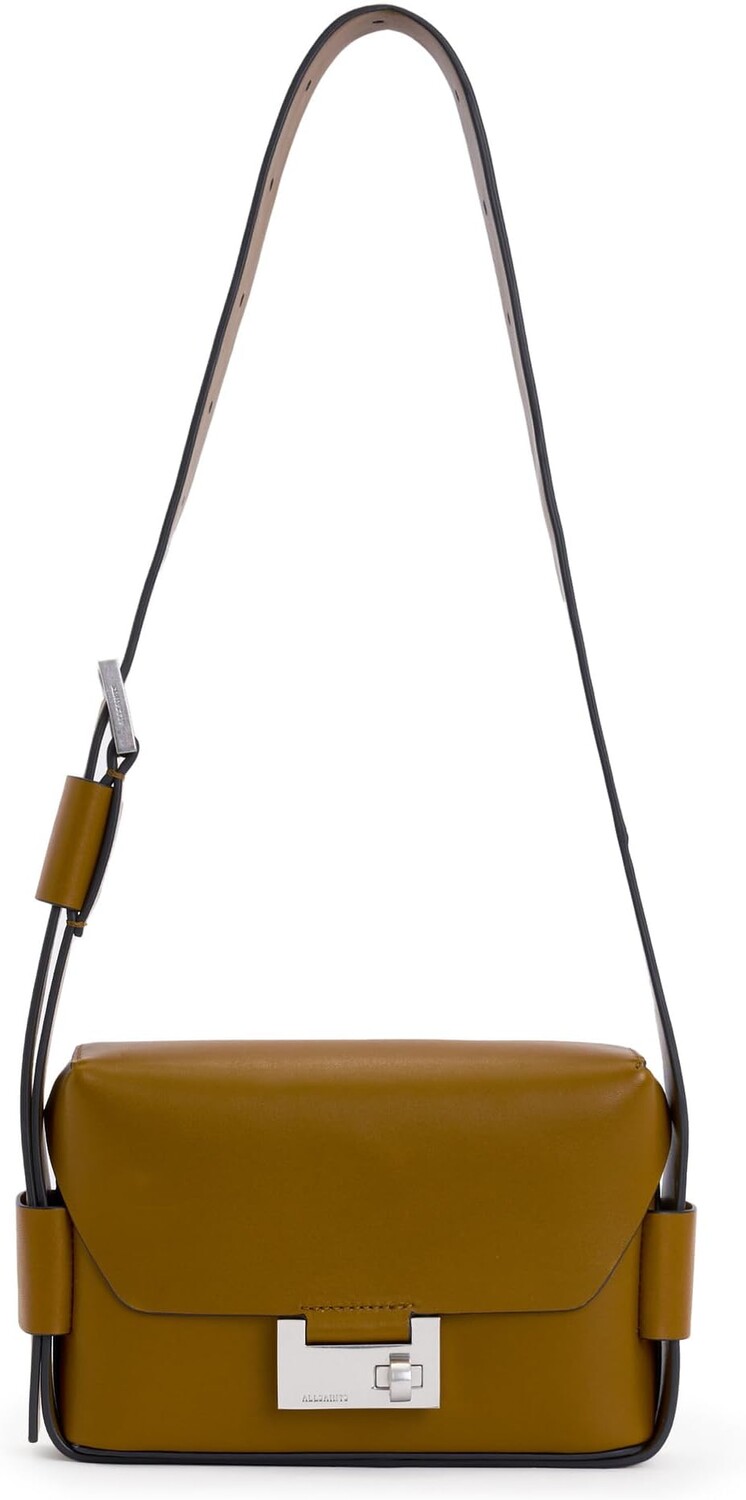 

Сумка кросс-боди AllSaints Frankie Crossbody, цвет Bronze Green