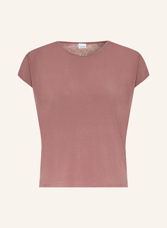 

Рубашка для сна минималист Calvin Klein, розовый