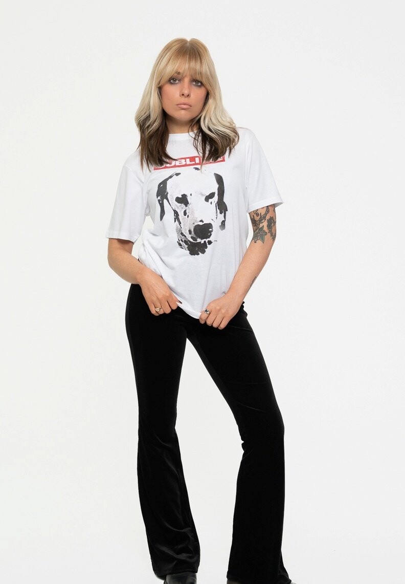 

Футболка с принтом SUBLIME DOG LOGO UNISEX Paradiso Clothing, белый