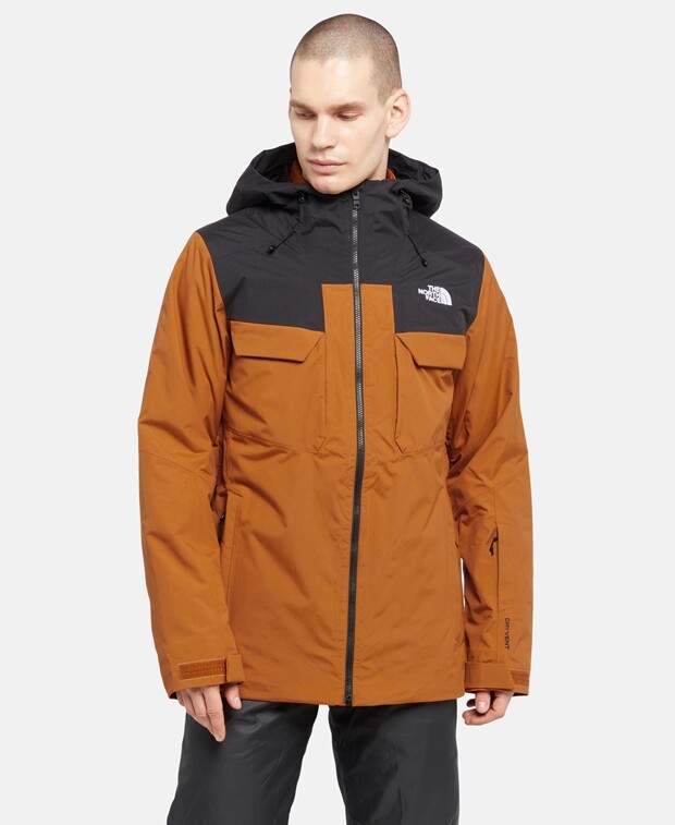 

Лыжная куртка The North Face, коричневый