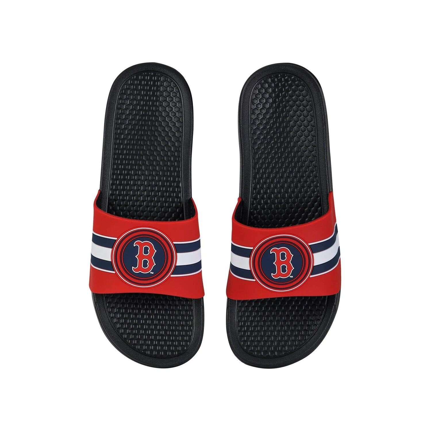 

Сандалии FOCO Boston Red Sox с приподнятыми полосками