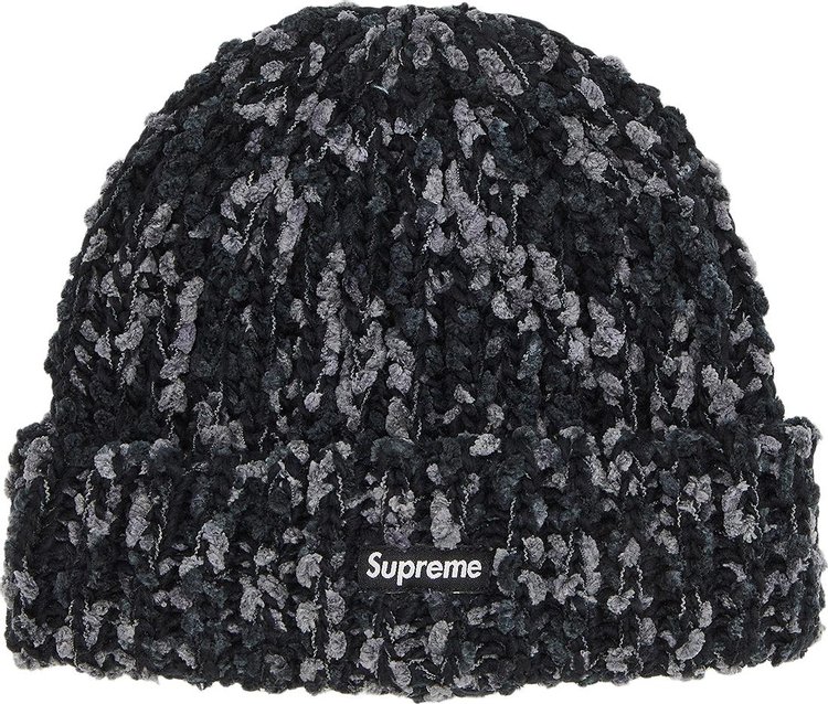 

Шапка Supreme Chenille 'Black', черный