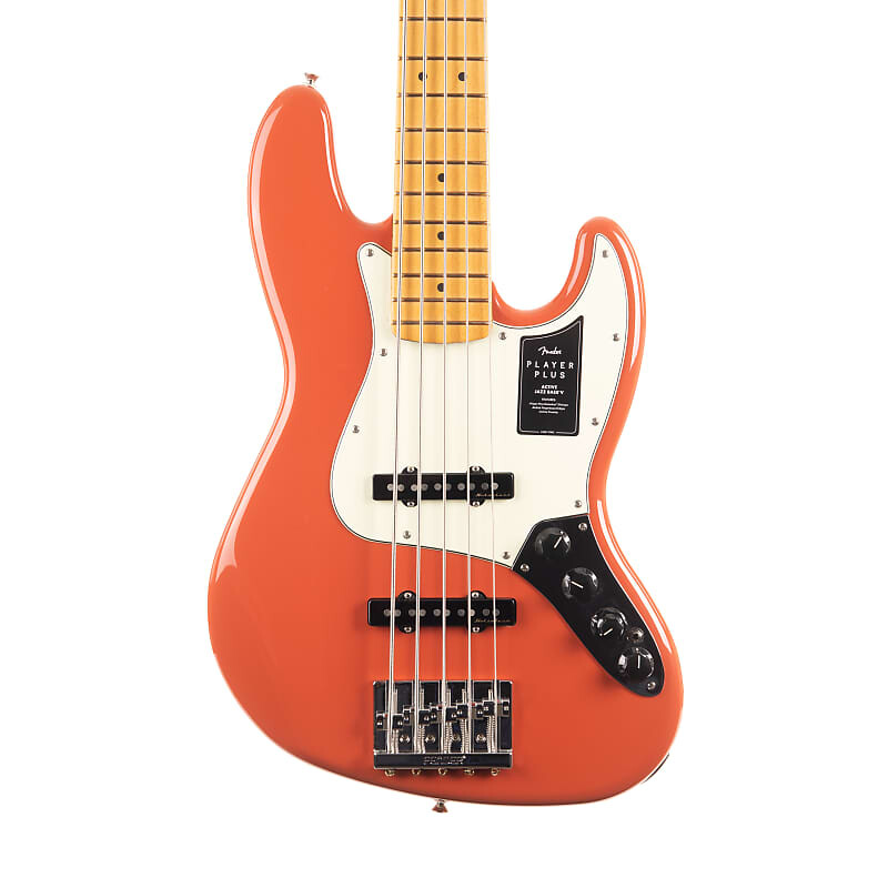 

Басс гитара Fender Player Plus Jazz Bass V Pau Ferro - Fiesta Red