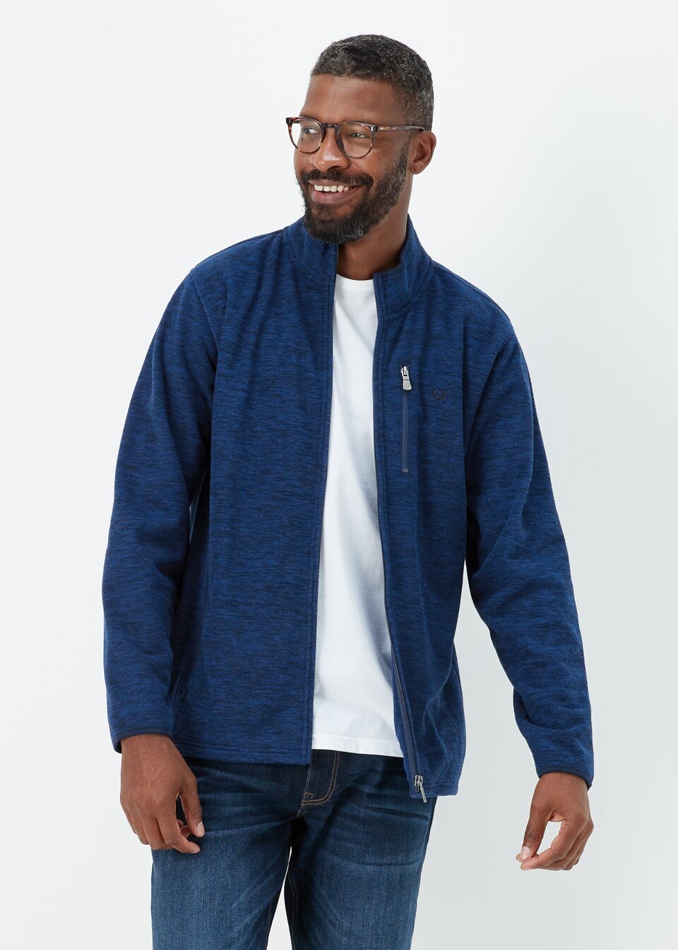 

Lincoln Флисовая куртка на молнии Cobalt Blue