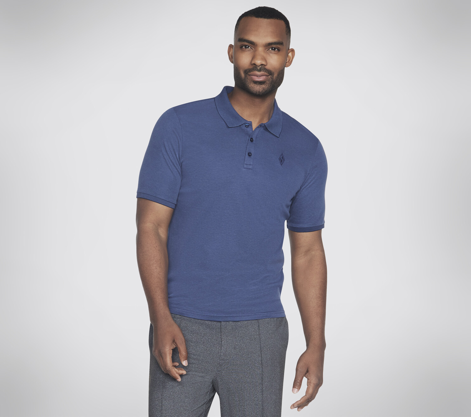 

Поло Skechers SKECHERS OFF DUTY POLO, темно-синий