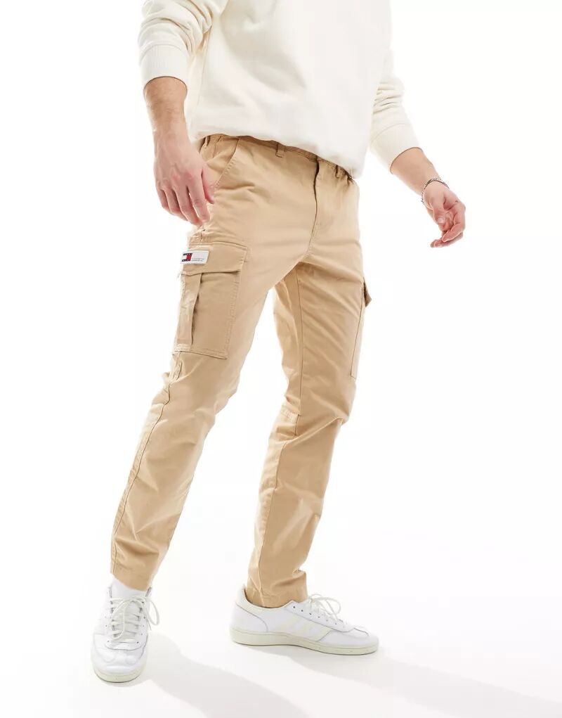 Песочные брюки карго Tommy Jeans Austin