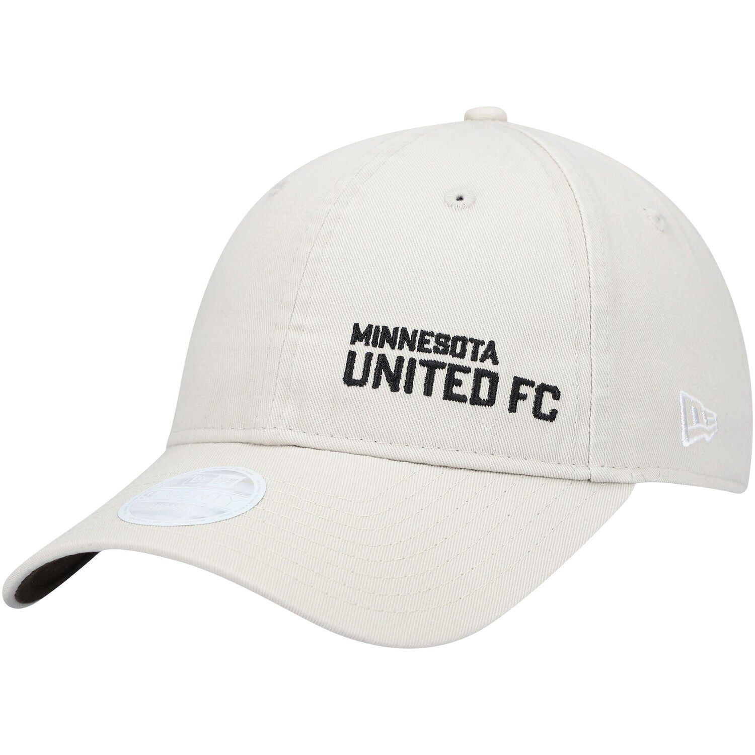 

Женская регулируемая кепка New Era кремового цвета Minnesota United FC Stone 9TWENTY New Era
