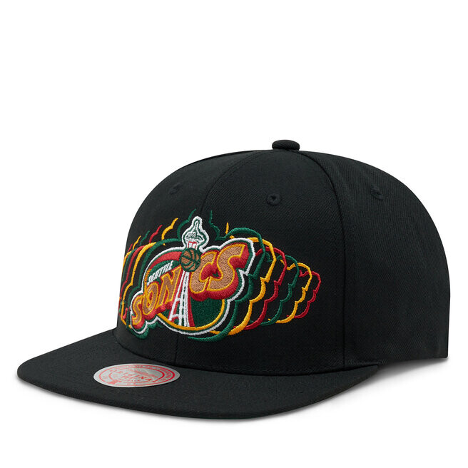 

Бейсболка Mitchell & Ness NBATeam Vibes, черный