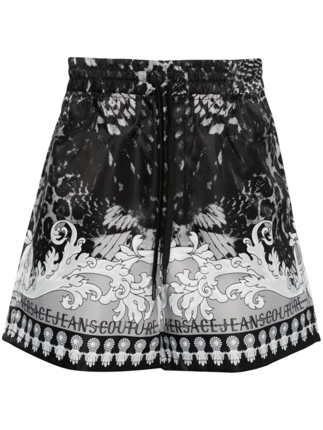 

Versace Jeans Couture шорты с принтом Watercolour Couture, черный