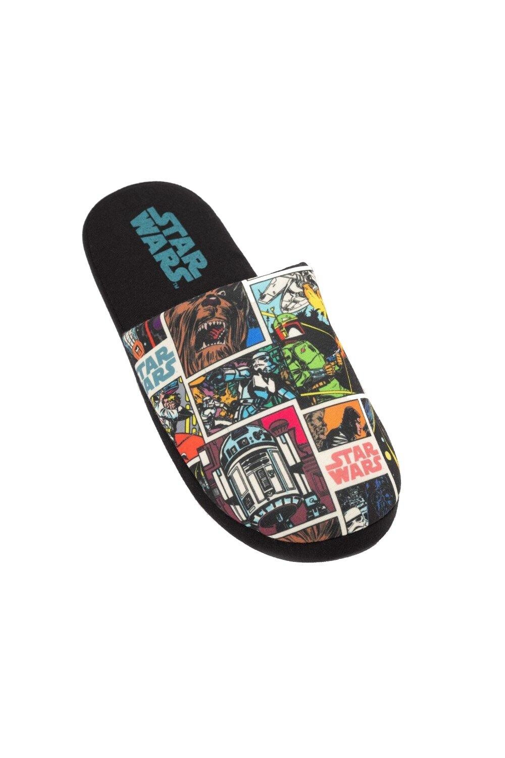 

Комические тапочки Star Wars, черный