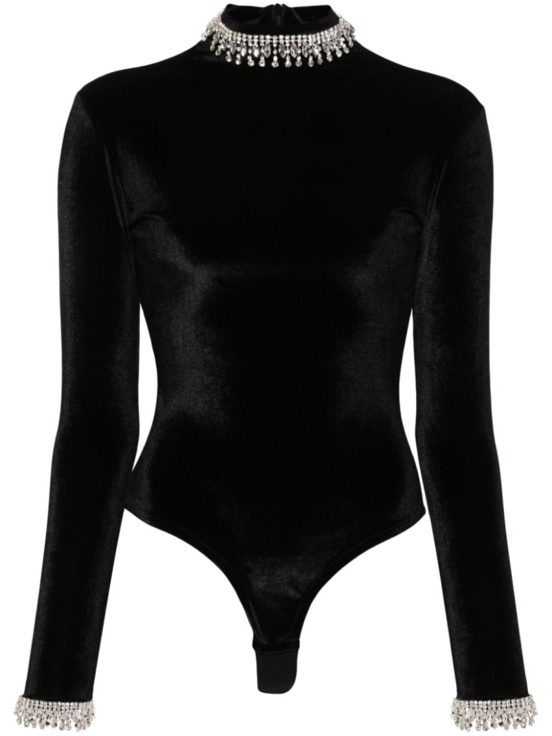 

Atu Body Couture боди с кристаллами, черный