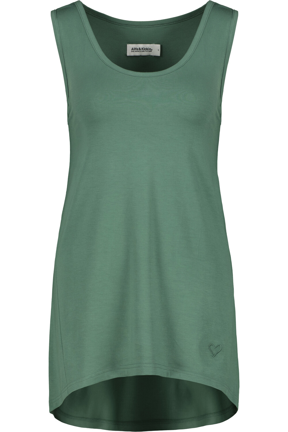 Топ alife and kickin Tank, Shirt MedinaAK A, цвет sage leaf