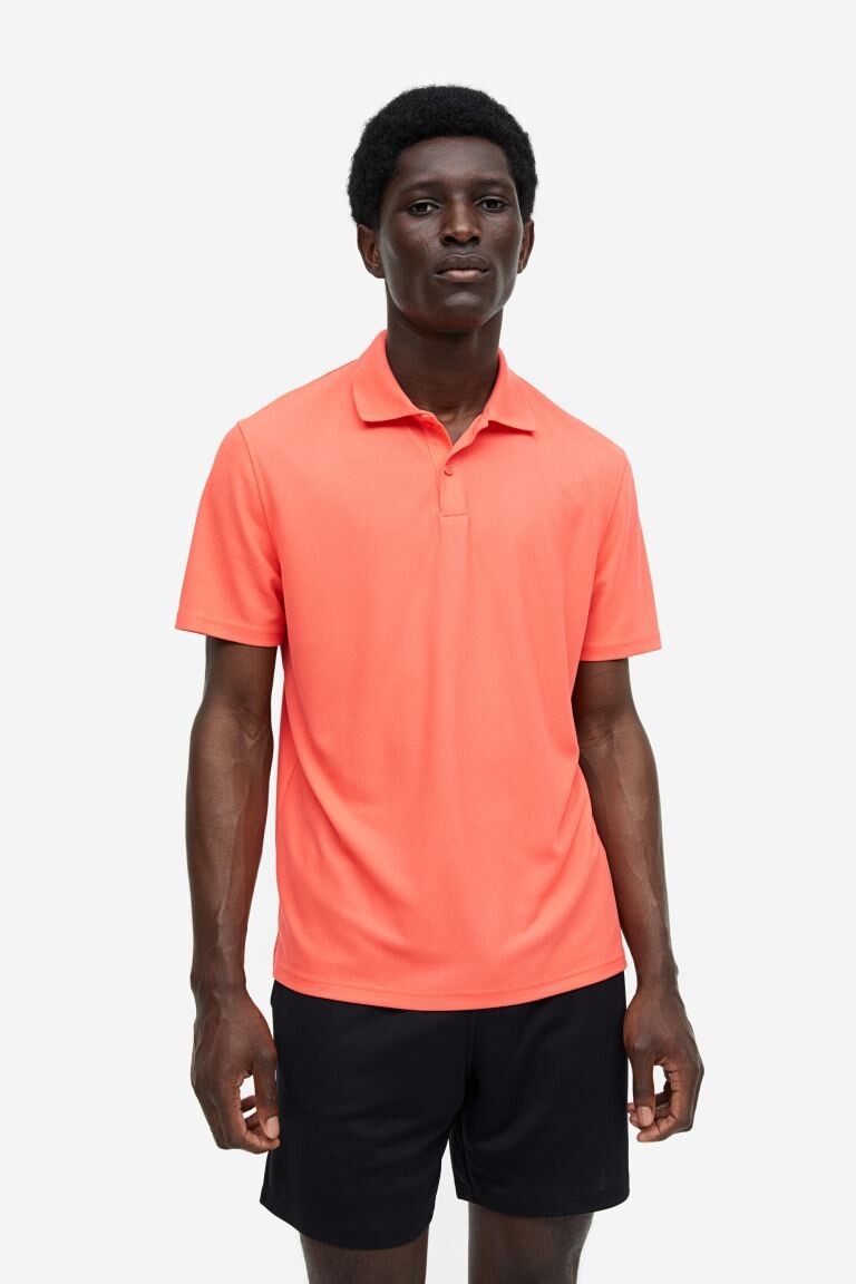 

Спортивная рубашка из пике стандартного кроя H&M