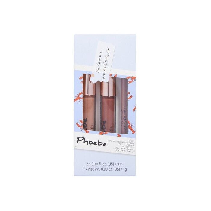 

Набор косметики Friends X Revolution Set para Labios Revolution, Phoebe