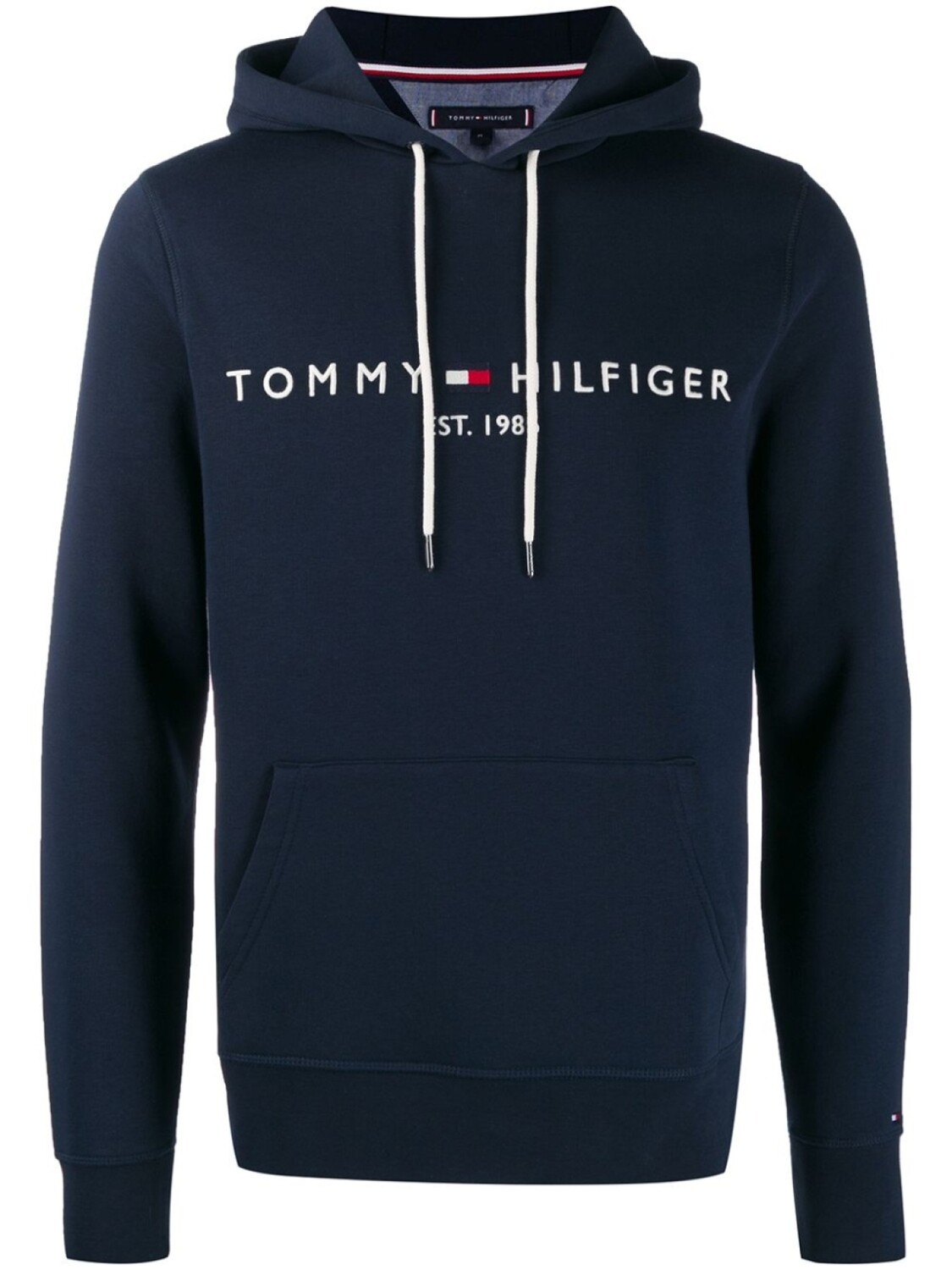 

Tommy Hilfiger худи с вышитым логотипом, синий