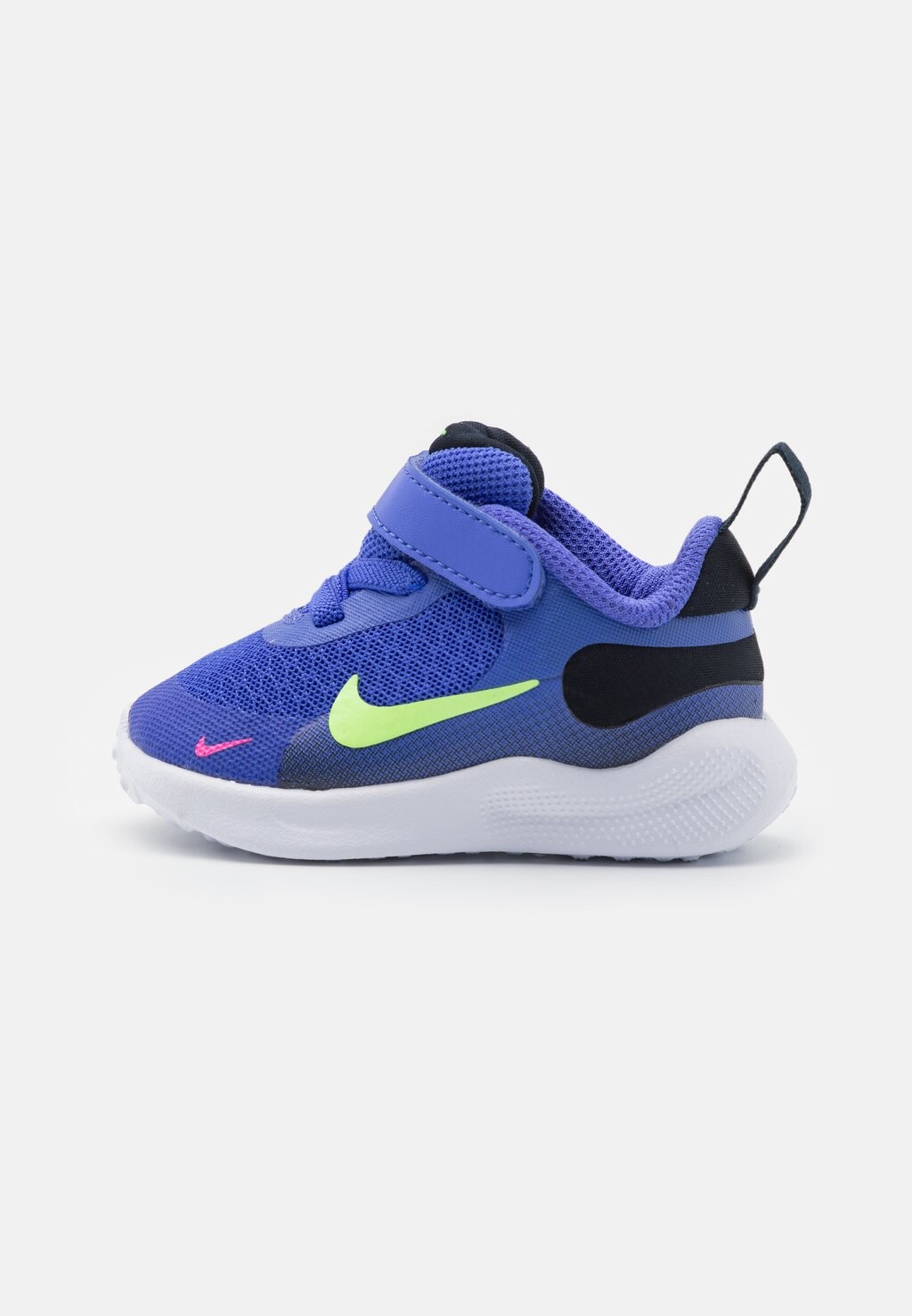

Нейтральные кроссовки Revolution 7 Unisex Nike, цвет light ultramarine/lime blast/dark obsidian/white