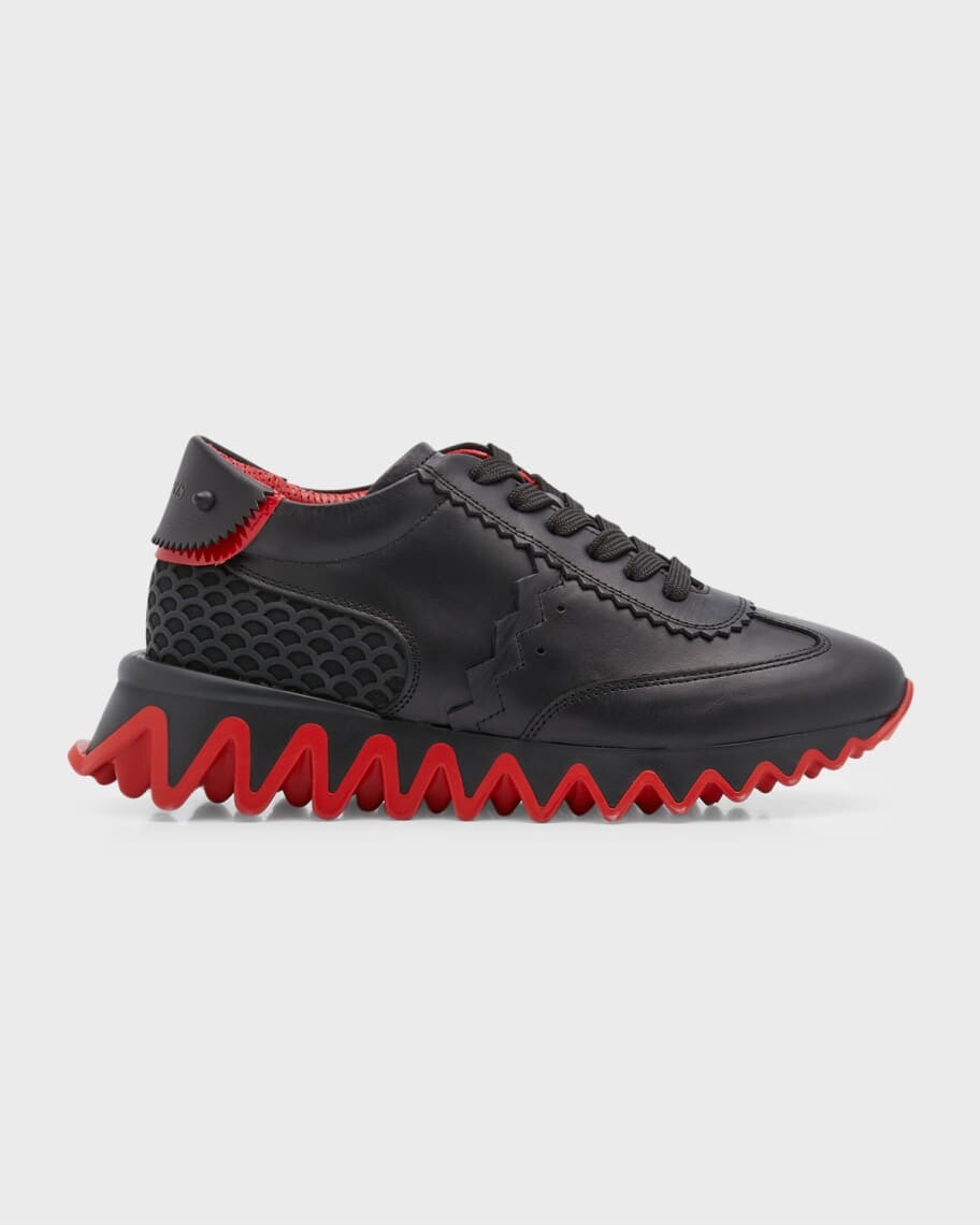 

Детские кожаные кроссовки Loubishark, для малышей/детей Christian Louboutin