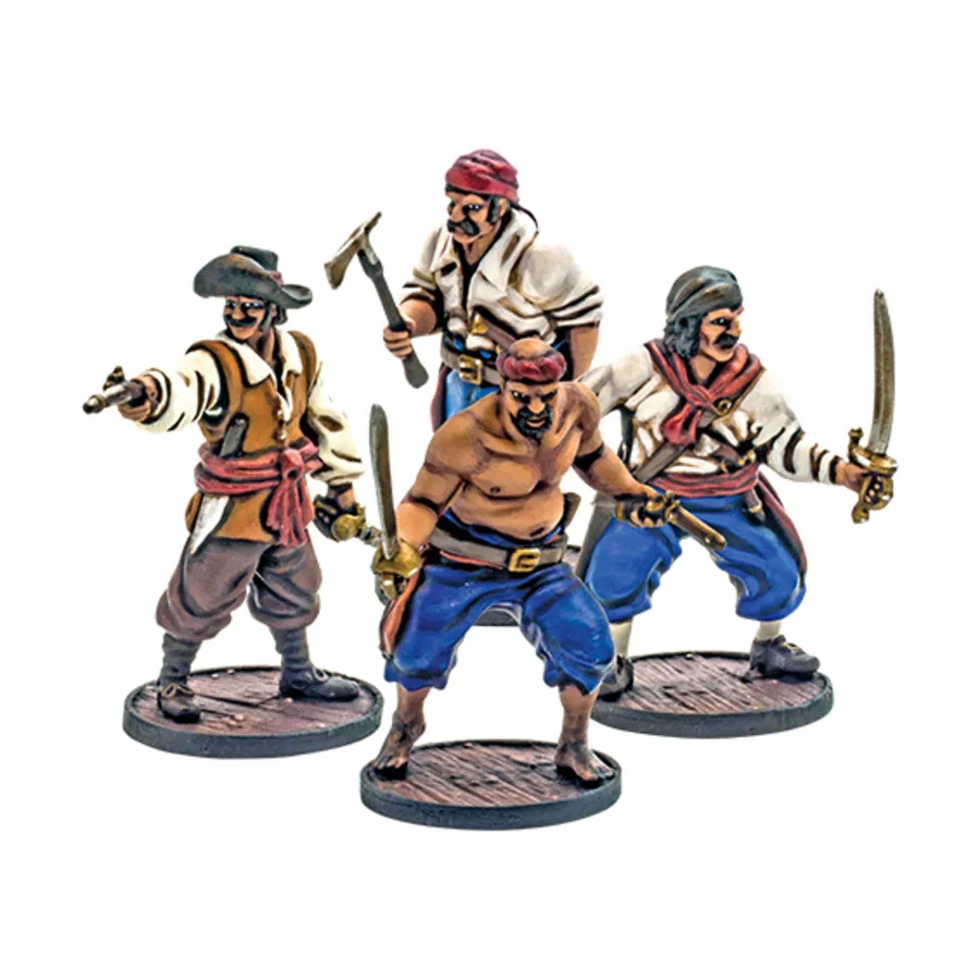 

Подразделение Маринерос, Blood & Plunder - Spanish (28mm)