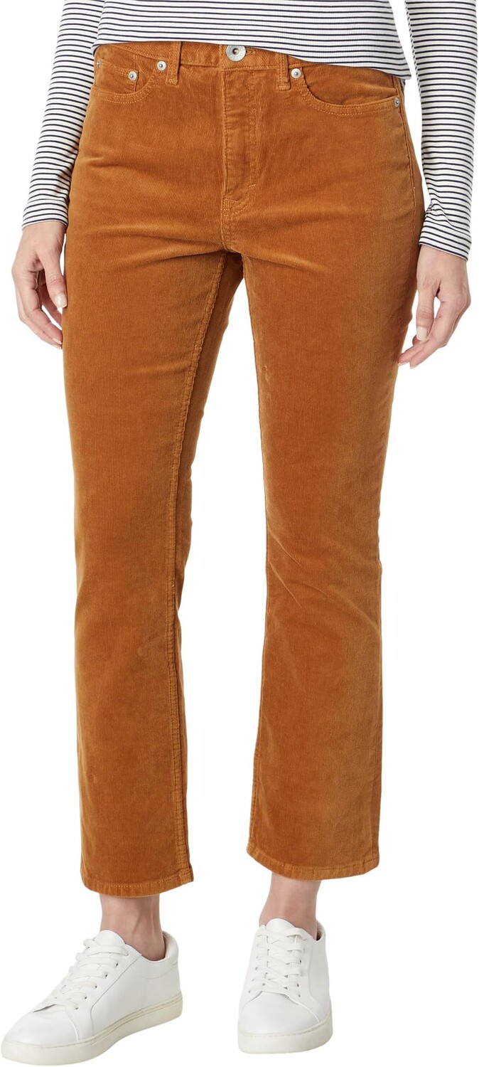 

Брюки Kick Flare High-Rise Corduroy Vineyard Vines, цвет Gingerbread