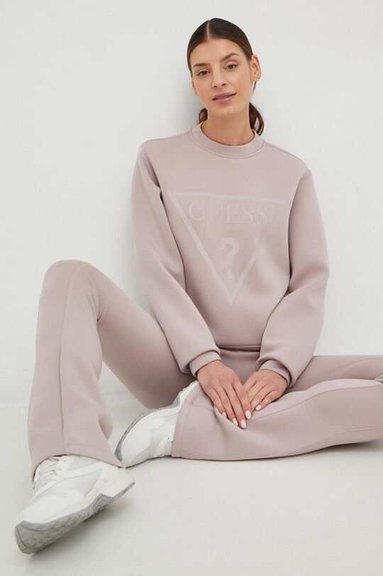 

Угадайте, толстовка Guess, фиолетовый