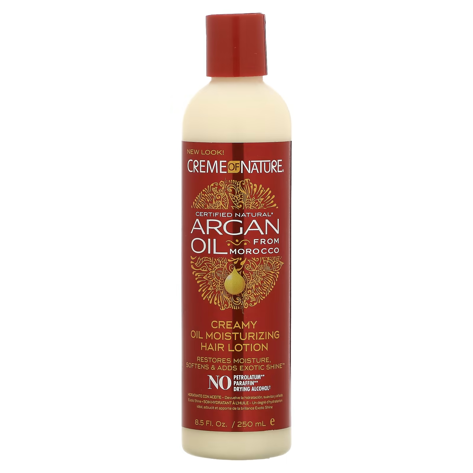 Лосьон увлажняющий для волос Creme Of Nature с натуральным аргановым маслом