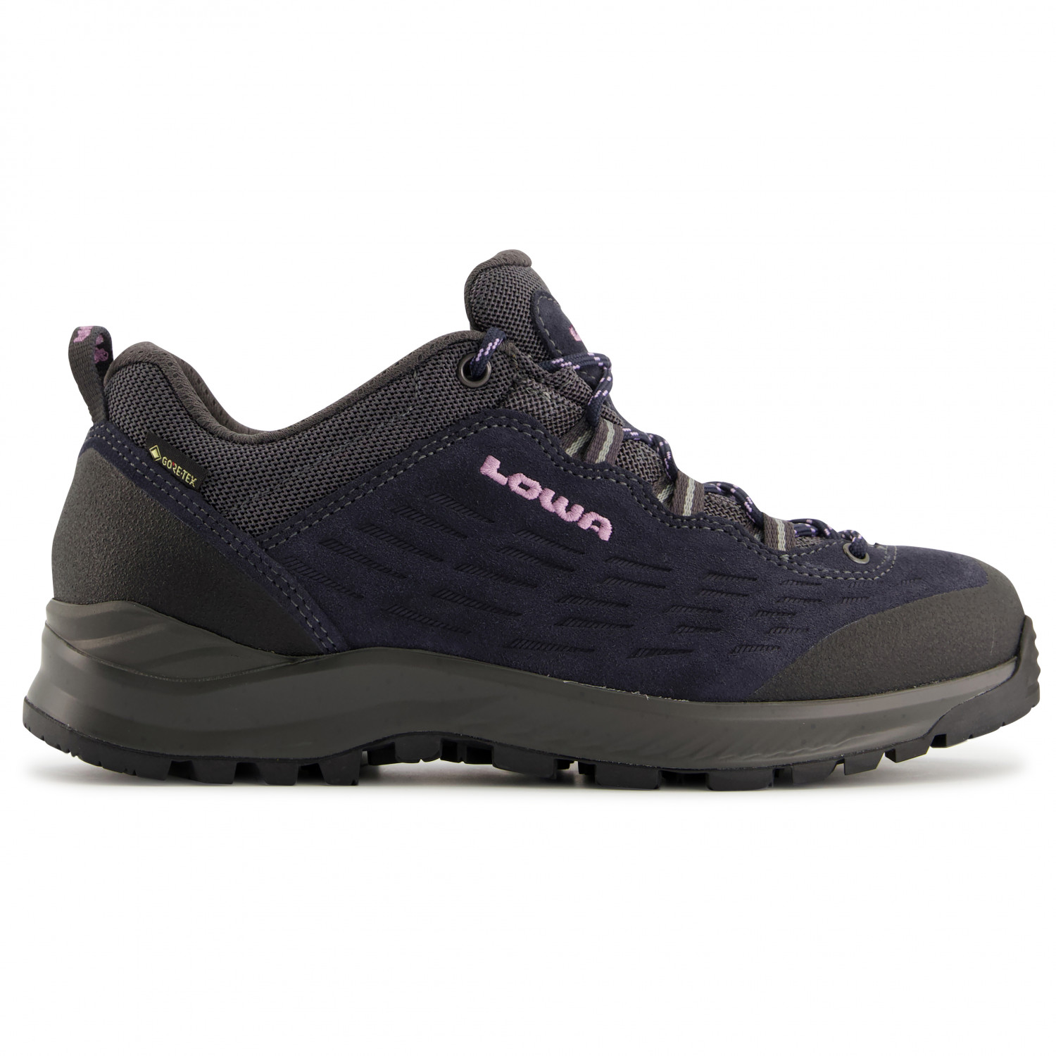 Ботинки для прогулки Lowa Women's Explorer II GTX LO, цвет Navy/Lilac