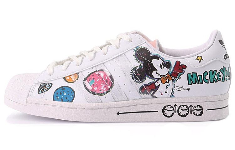 

Disney x Adidas Superstar Касинг Лунг Лабубу Микки Маус, Серый