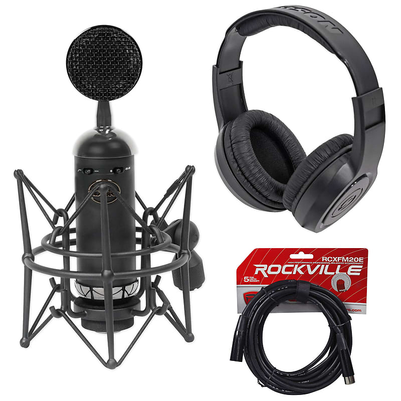 Конденсаторный микрофон Blue Blackout Spark SL+SASR350+RCXFM20E-B