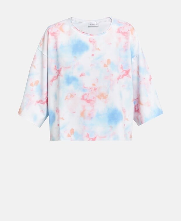 

Топ с длинными рукавами Cotton Candy, белый
