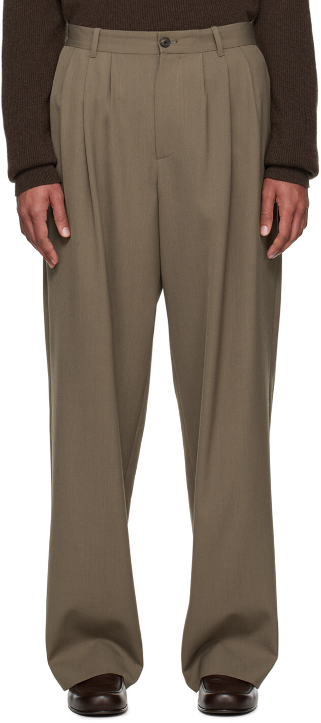 

Брюки The Row Taupe Rufus