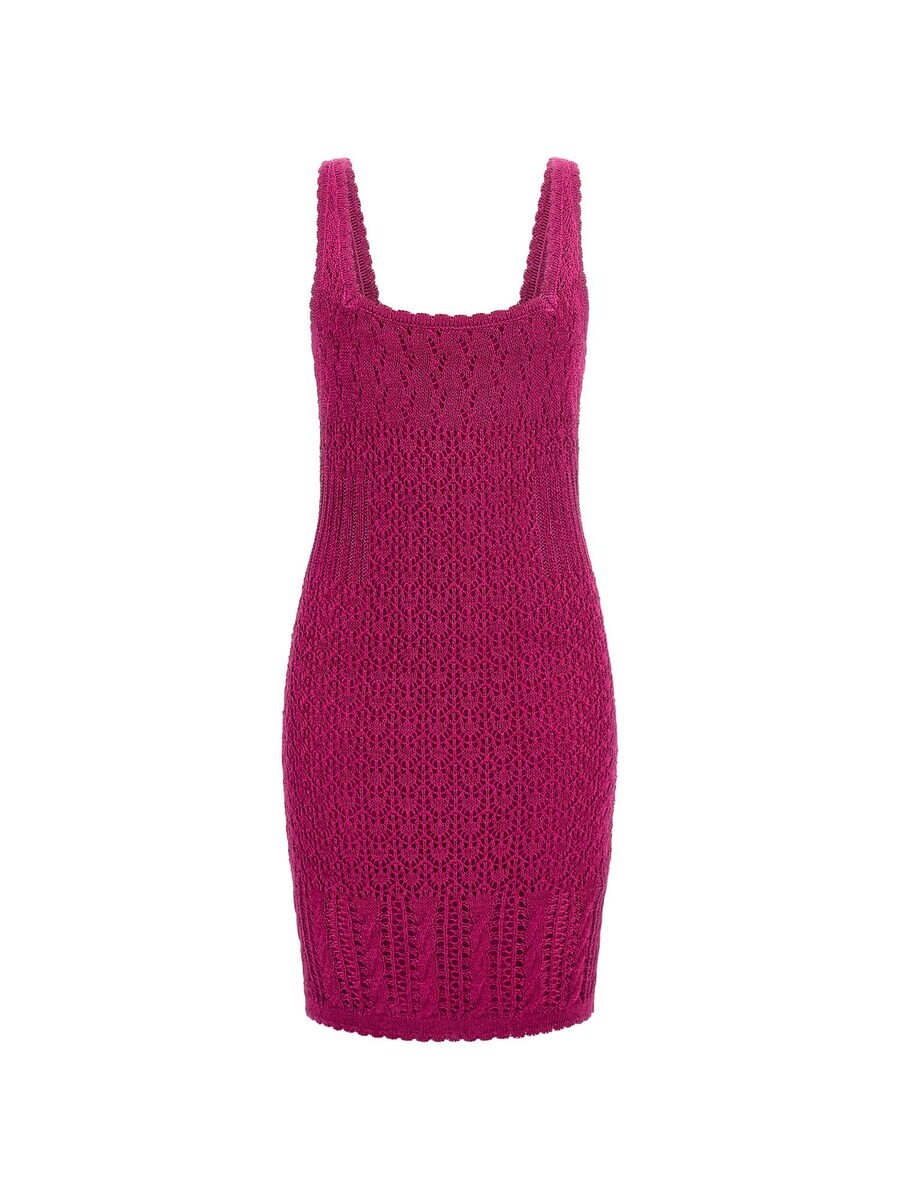 

Платье GUESS Knitted dress, фиолетовый