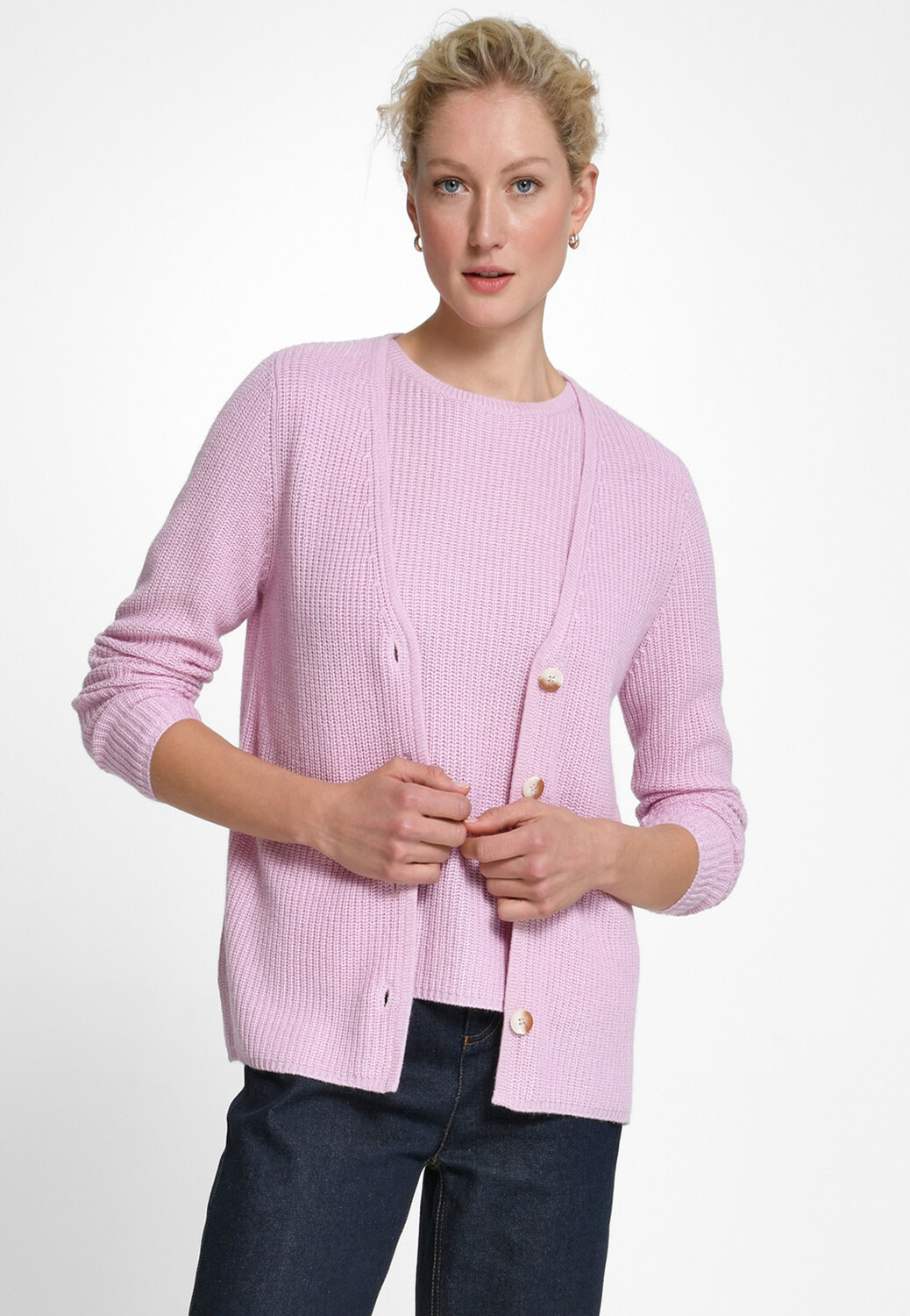 

Кардиган include Strick Silk, цвет rosarot