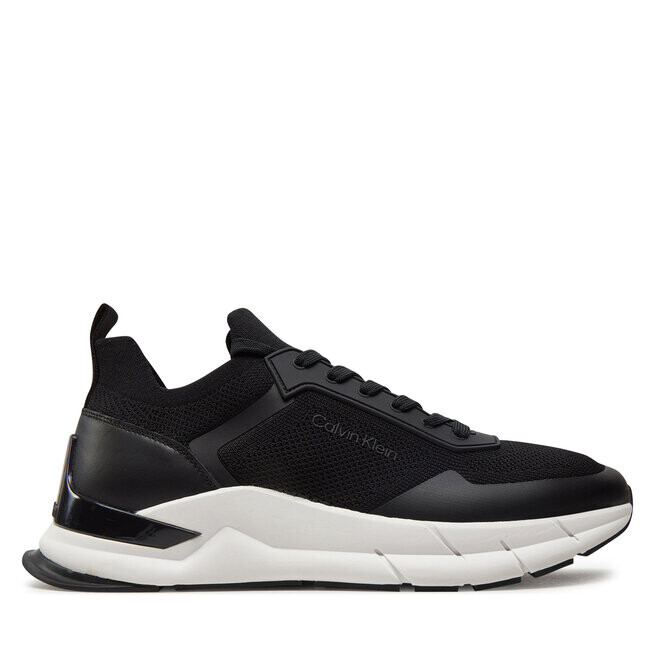 

Кроссовки Calvin Klein Low Top Lace Up Mix HM0HM00918 Ck Black BEH, черный