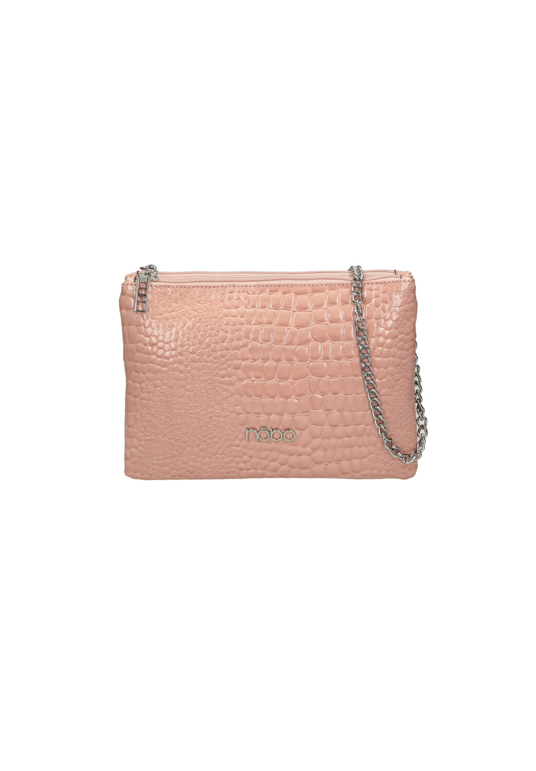 

Сумка через плечо Nobo Bags LacqueredCroco, розовый