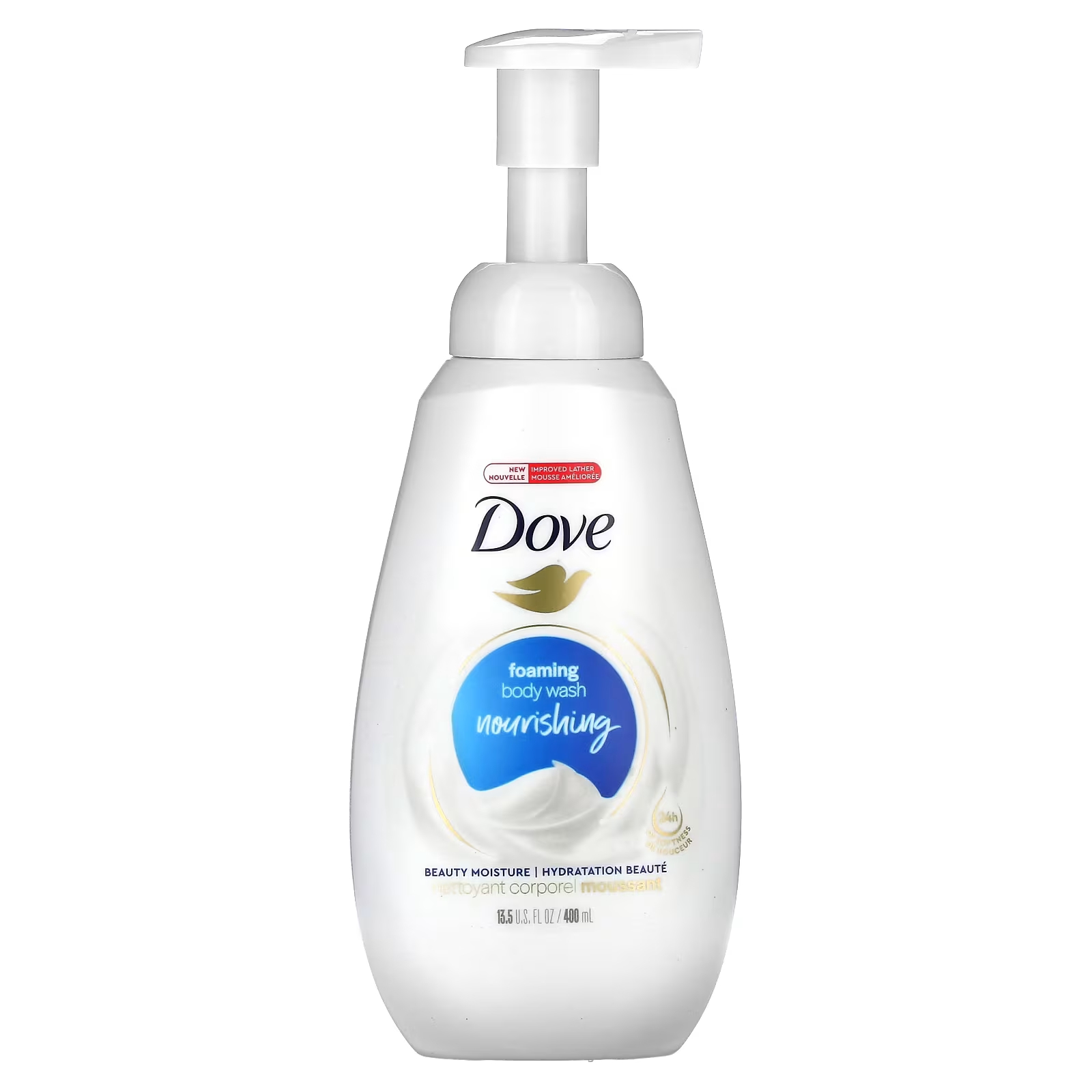 Пенка для мытья тела Dove питательная, 400 мл цена и фото
