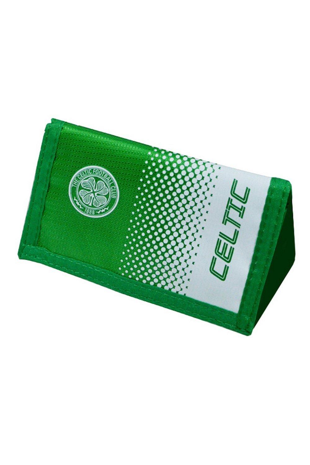 цена Официальный кошелек Fade Football Crest Design Celtic FC, зеленый