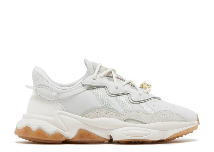 

Кроссовки Adidas WMNS OZWEEGO 'WHITE LINEN GREEN GUM', белый