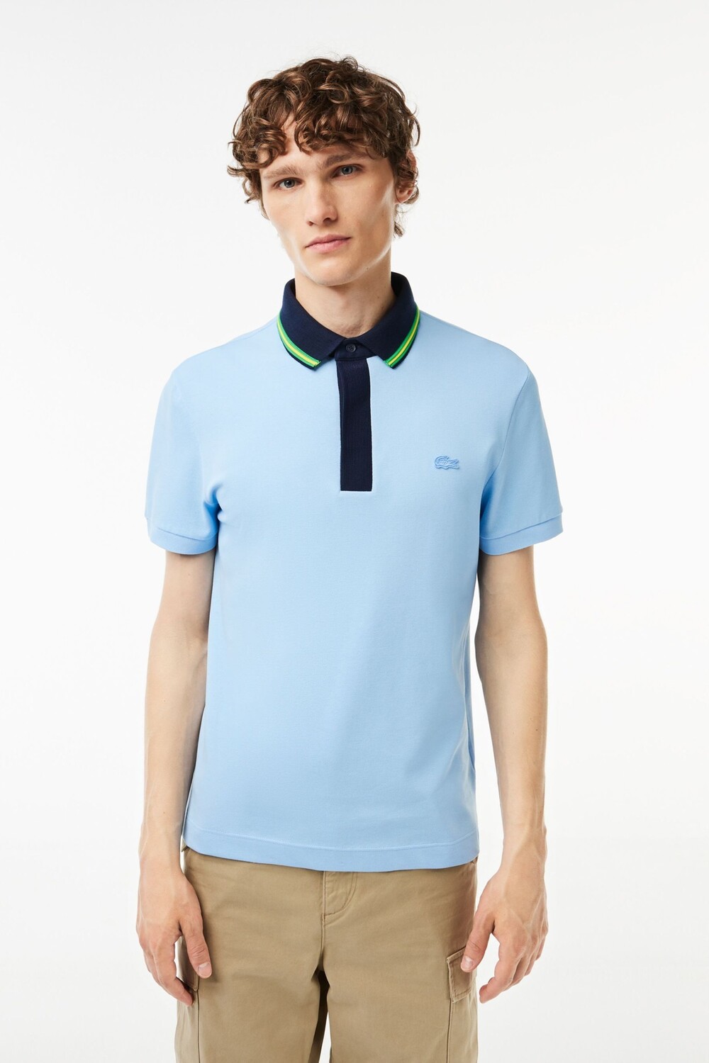 

Рубашка-поло Париж Lacoste, синий