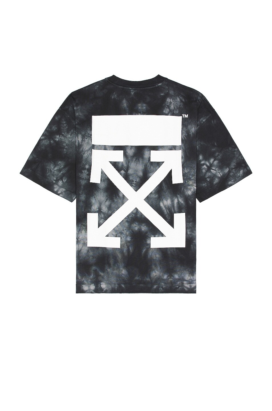 

Футболка Off-White Arrow Tie Dye Over Short Sleeve, цвет Warm Grey