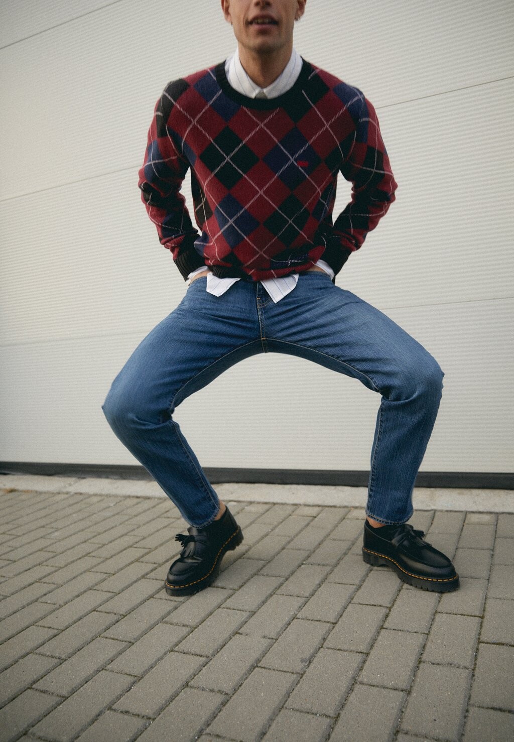 

Джинсы свободного кроя Levi's 502 Taper, синий