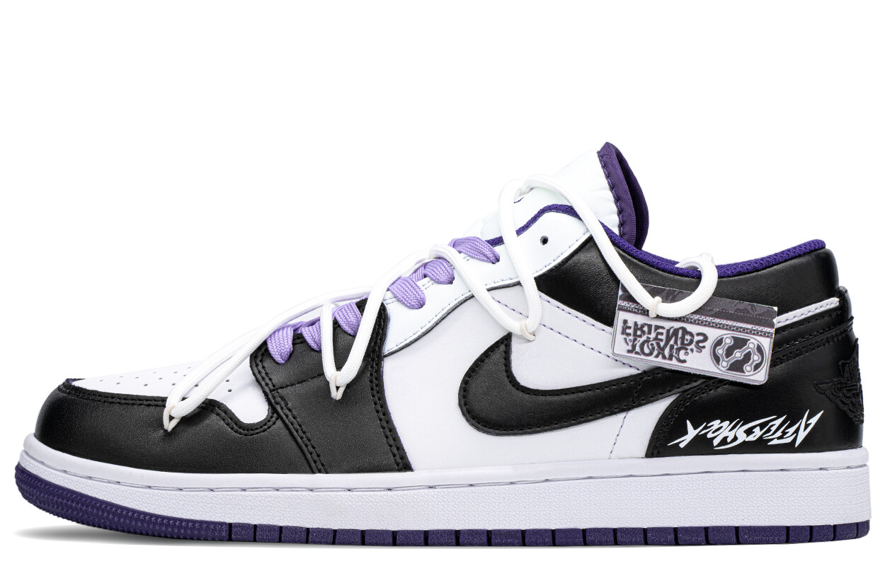

Jordan Air Jordan 1 винтажные баскетбольные кроссовки мужские, Black/White
