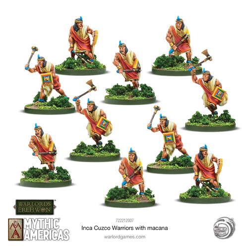

Фигурки Cuzco Warriors With Macana Warlord Games