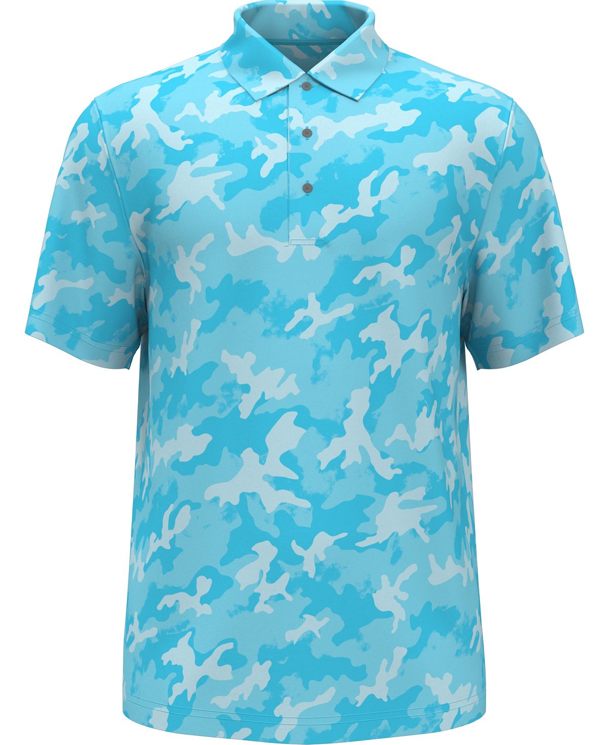 Рубашка-поло для гольфа с короткими рукавами и камуфляжным принтом Big Boys PGA TOUR