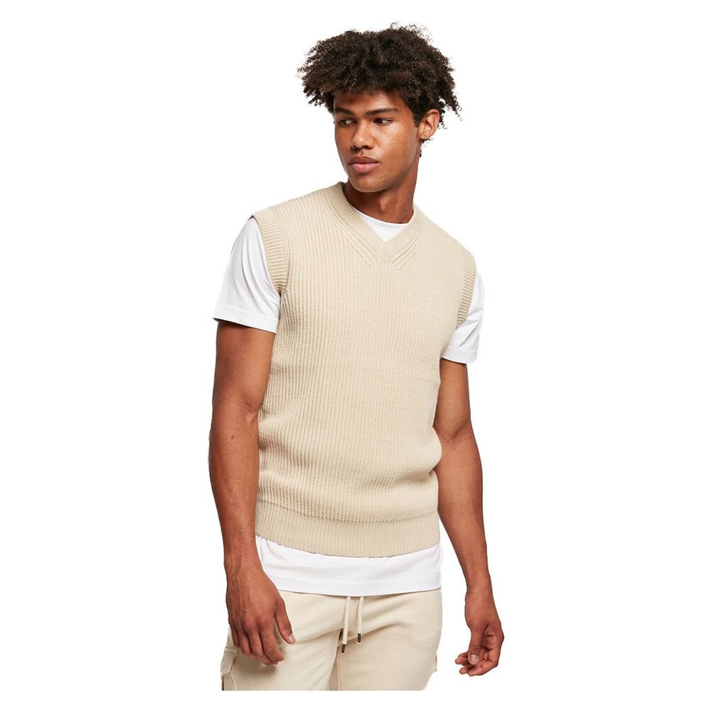 

Свитер Urban Classics Knitted Sleeveless, бежевый