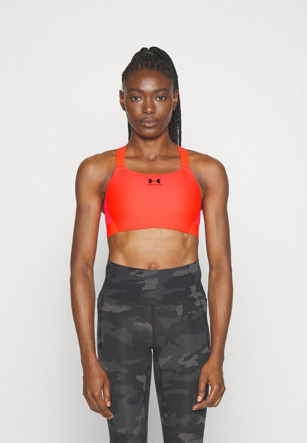 

Спортивный бюстгальтер с высокой поддержкой HIGH Under Armour, бета/черный